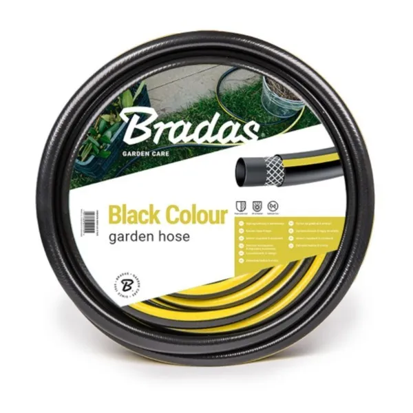 Gartenschlauch 1/2″ 30m Black Colour Bradas WBC1/230