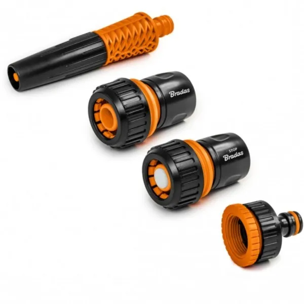 Gartenspritzen 1/2” + Schlauchstück-Set 3/4” Black Line ECO-PWB5500-34