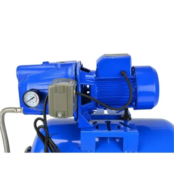 Hauswasserwerk 50L 1100W gusseiserne Pumpe 60L/min Geko JET100S G81512 – Bild 2