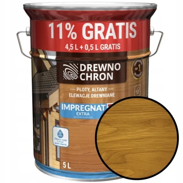 Holzimprägnierung Extra filmbildung 5L Eiche Drewnochron