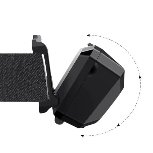 LED Kopflampe 3W aku 1200mAh microUSB LB0107 Libox – Bild 2