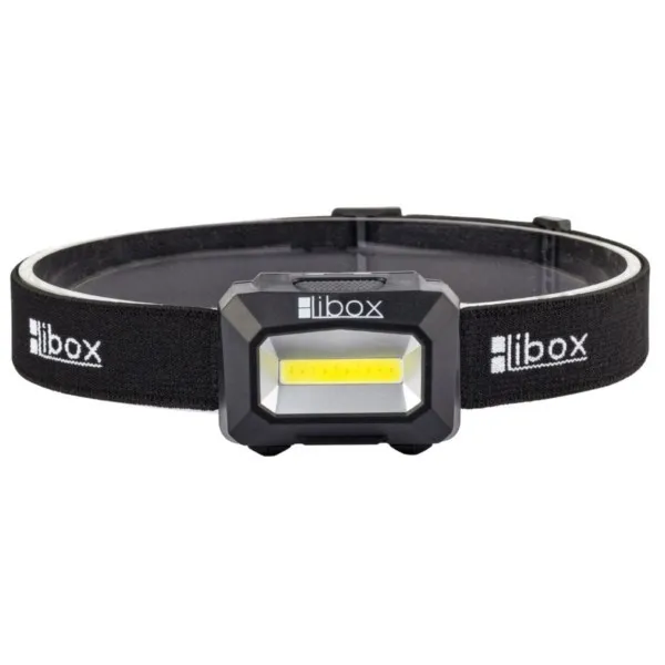 LED Kopflampe 3W aku 1200mAh microUSB LB0107 Libox