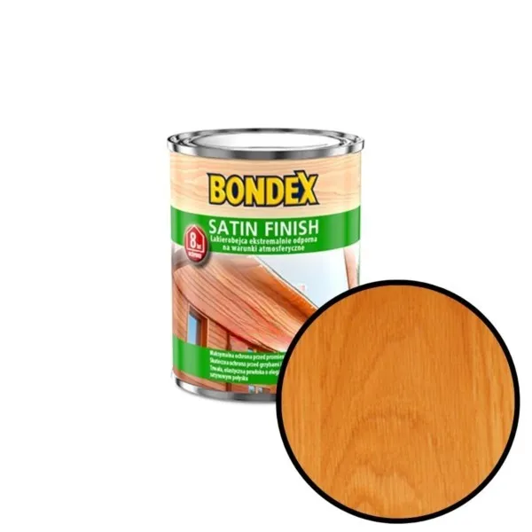 Lackbeize Satin Finish 0,75L außen kiefer oregon Bondex