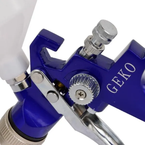 Lackierpistole HVLP 600ml 1,4mm + Druckverminderer Geko G01182 – Bild 4