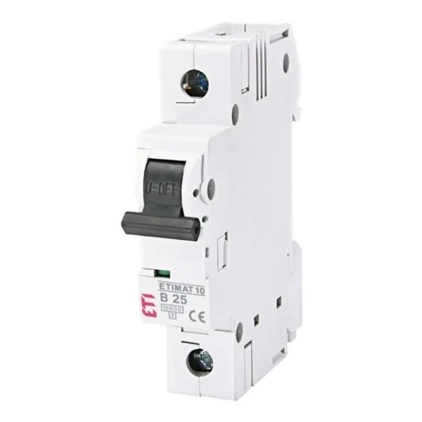 Leitungsschutzschaltey 1P B 25A Etimat 10kA ETI 002121718