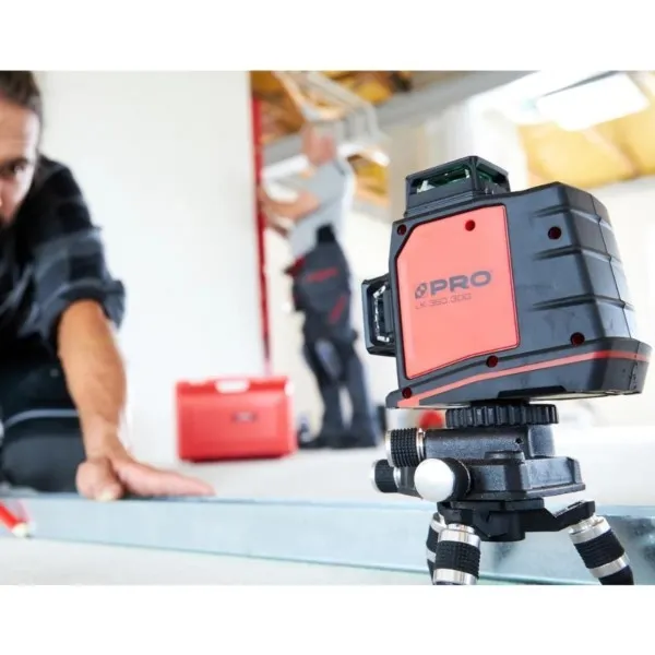 Linienlaser grün Laserstrahl PRO LK-360.3DG – Bild 9