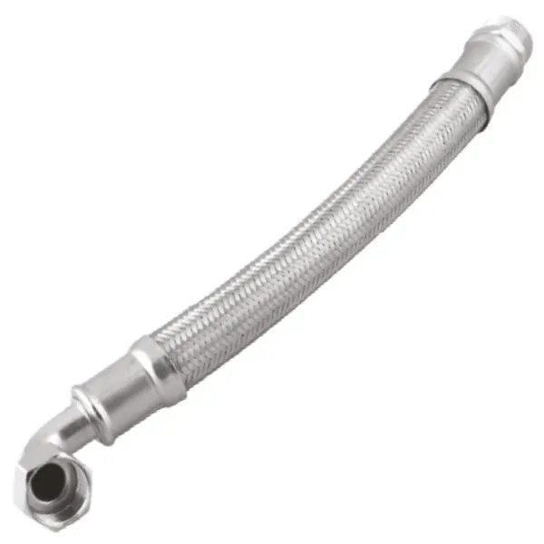 Panzerschlauch 60cm 1″ x 1″ AGxIG abgewinkelt DN25 PHA-9156 Perfexim 06-012-0250-060
