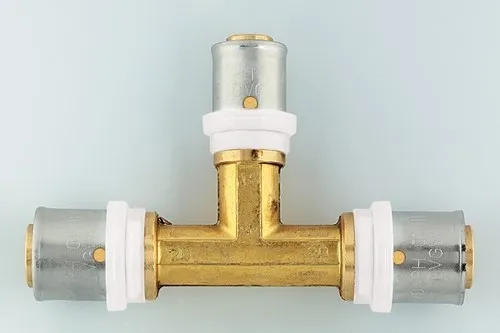 Pressfitting T-Stück 20x16x20 TH für Mehrschichtverbundrohr Herz P722001 – Bild 2