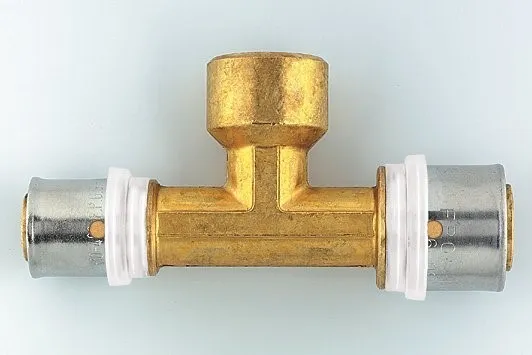 Pressfitting T-Stück 26×3/4″x26 IG TH für Mehrschichtverbundrohr Herz P722644 – Bild 3