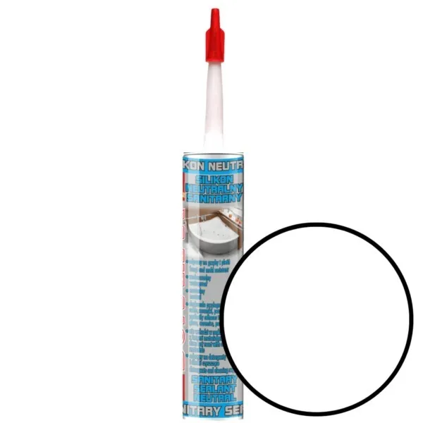 Sanitärsilikon 280ml Weiß neutral Boramax SIB-SA-BI-280