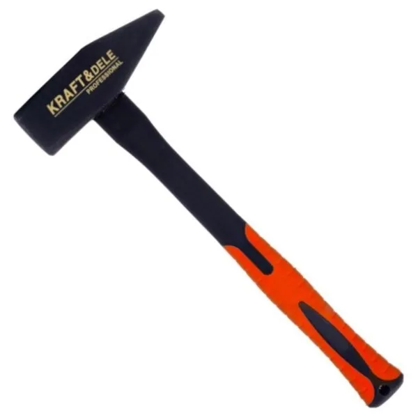 Schlosserhammer 2000g Fiberglasstiel 33cm Kraft&Dele KD283