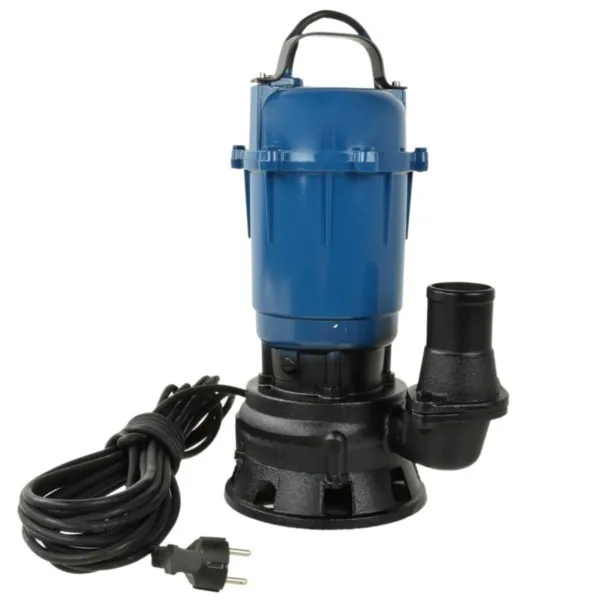 Schmutzwasserpumpe 17m³/h 550W Tauchpumpe mit Schneidwerk Geko G81424