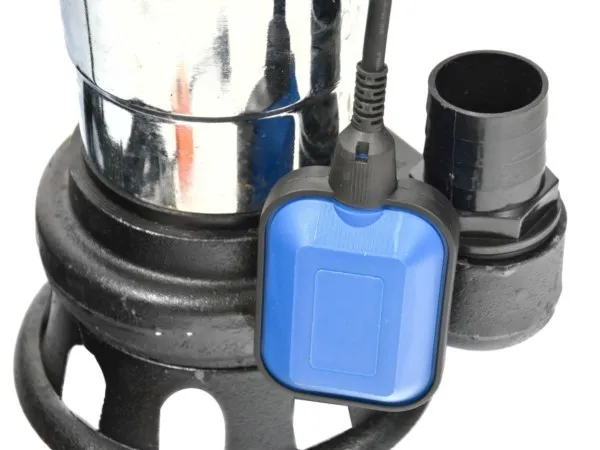Schmutzwasserpumpe 550W mit Schneidwerk, Schwimmer und thermischer Schalter Geko G81426 – Bild 5