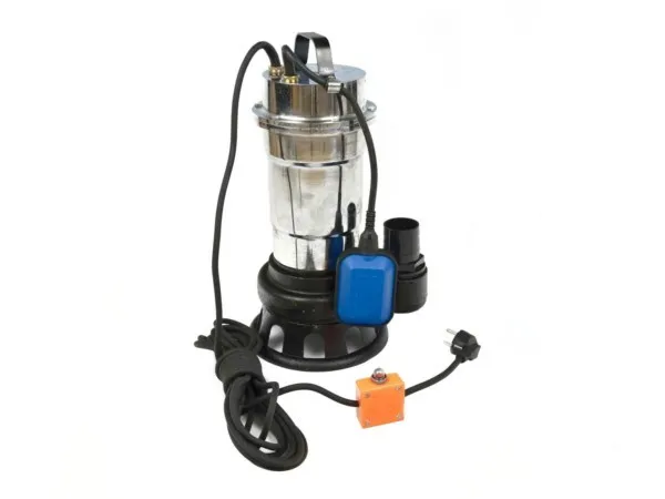 Schmutzwasserpumpe 550W mit Schneidwerk, Schwimmer und thermischer Schalter Geko G81426