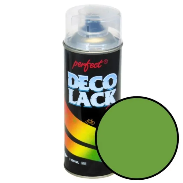 Sprühlack 400ml RAL 6018 Hellgrün glanz Deco Lack Perfect