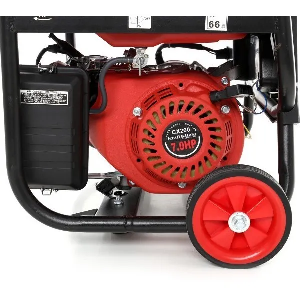 Stromerzeuger 3000 W 230 V 12 V benzin 7 PS Kraft&Dele KD138 – Bild 9