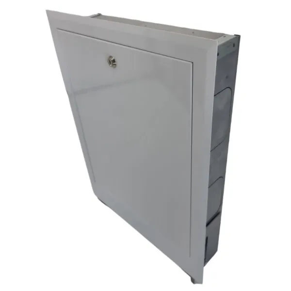 Verteilerschrank für Heizkreisverteiler Unterputz 1-12 Heizkreise verstellbares 56-65x93cm Hydroland ORP-5PT/12