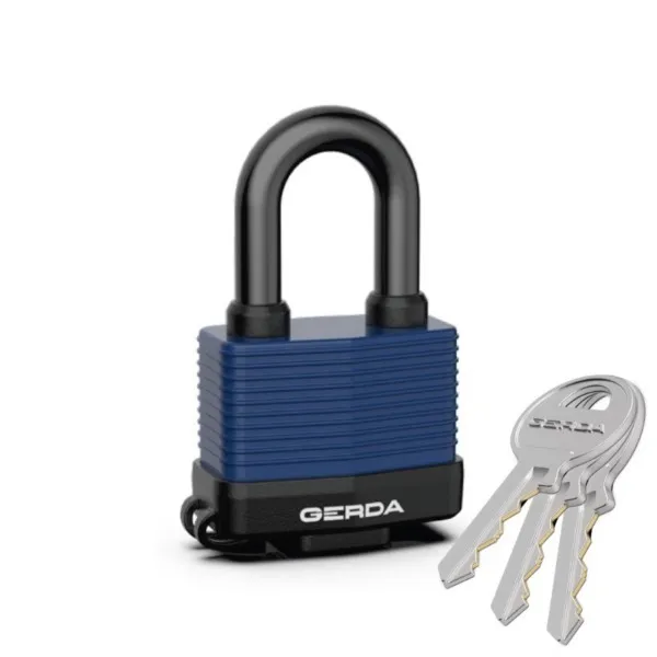 Vorhängeschloss Schutzgehäuse 35mm Bügel Aqua modus KSM S35A Gerda 0KPP0QM3500.56130B