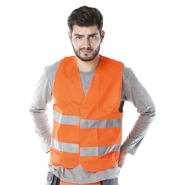 Warnweste Größe XXXL orange Sicherheitsweste Reis KOS-5P