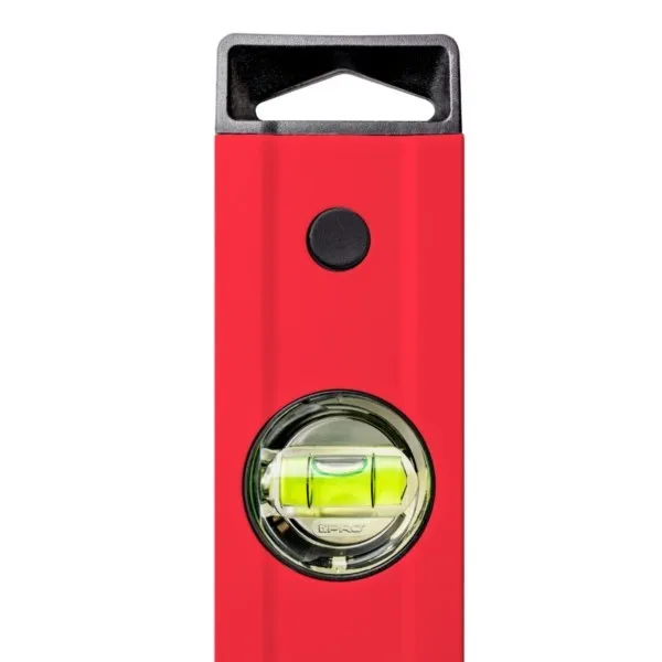 Wasserwaage 100cm Alu lack rot PRO600 PRO-A1100 – Bild 2