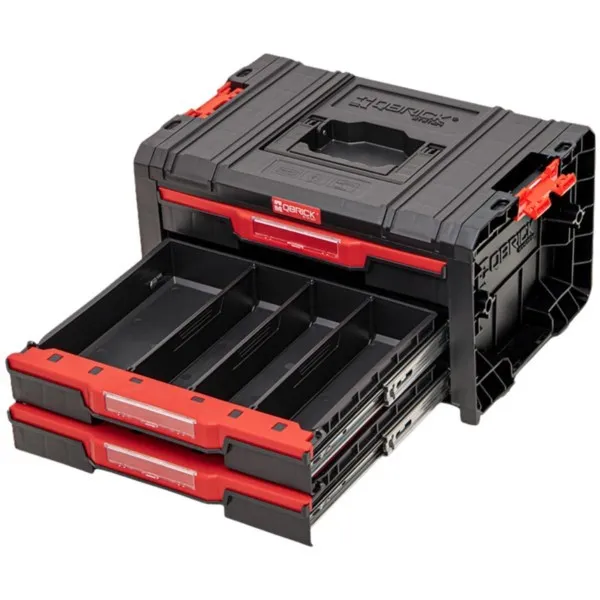 Werkzeugkasten 45x31x25cm Qbrick System PRO Drawer 3 Toolbox 2.0 Basic SKRQPROD3BCZAPG013 – Bild 4