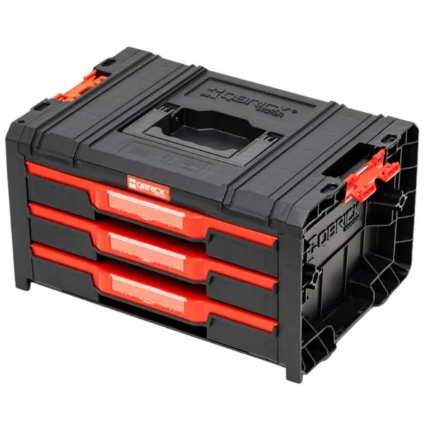 Werkzeugkasten 45x31x25cm Qbrick System PRO Drawer 3 Toolbox 2.0 Basic SKRQPROD3BCZAPG013 – Bild 6