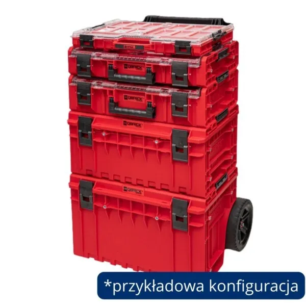 Werkzeugkasten Behälter 57x36x23cm Qbrick System ONE Box 2.0 Plus RED Ultra HD Custom SKRQPBOXCZEPG003 – Bild 2