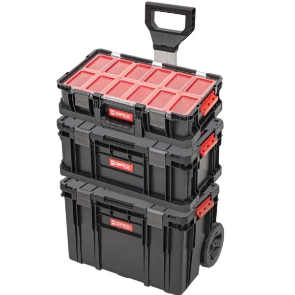 Werkzeugkasten Set 3St Qbrick System TWO Set Plus Organizer Cart Z251248PG003