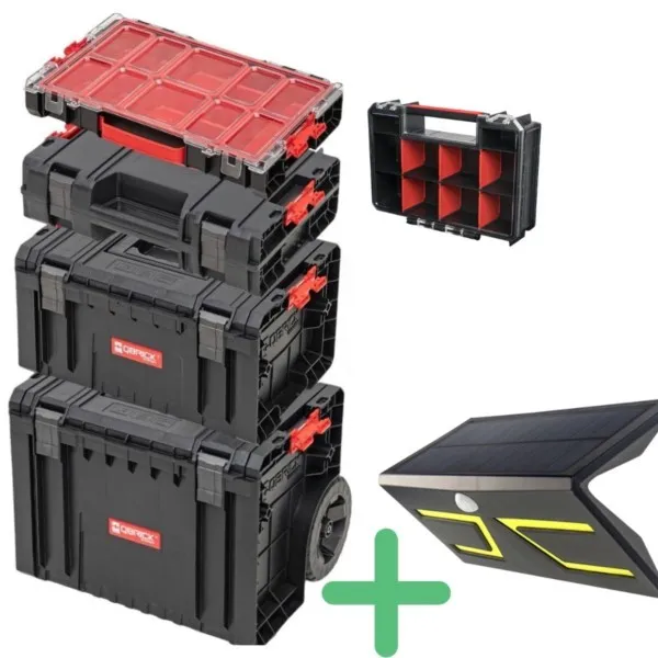 Werkzeugkasten Set 5St Qbrick System PRO Cart Toolbox Toolcase Organizer Multi Z255710PG012