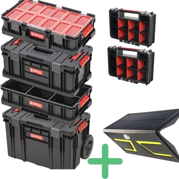 Werkzeugkasten Set 6St Qbrick System TWO Cart Toolbox Box 100 Organizer Multi Z252597PG012