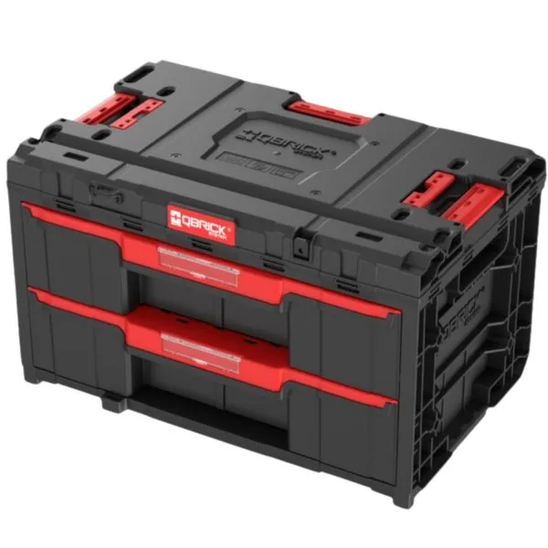 Werkzeugkasten mit Schubladen 58x38x34cm Qbrick System ONE 2.0 Drawer 2 Toolbox SKRQONED2CZAPG001 – Bild 2
