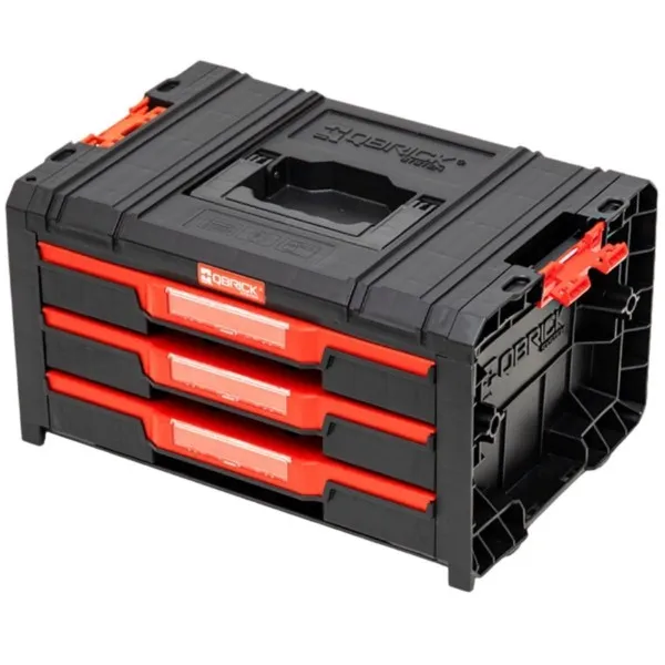 Werkzeugkasten mit Schubladen Set 3St auf Rädern Qbrick System PRO 2.0 Drawer Set Z258117PG013 – Bild 5