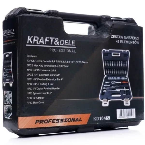 Werkzeugkoffer 46 Stück KD10469 – Bild 7