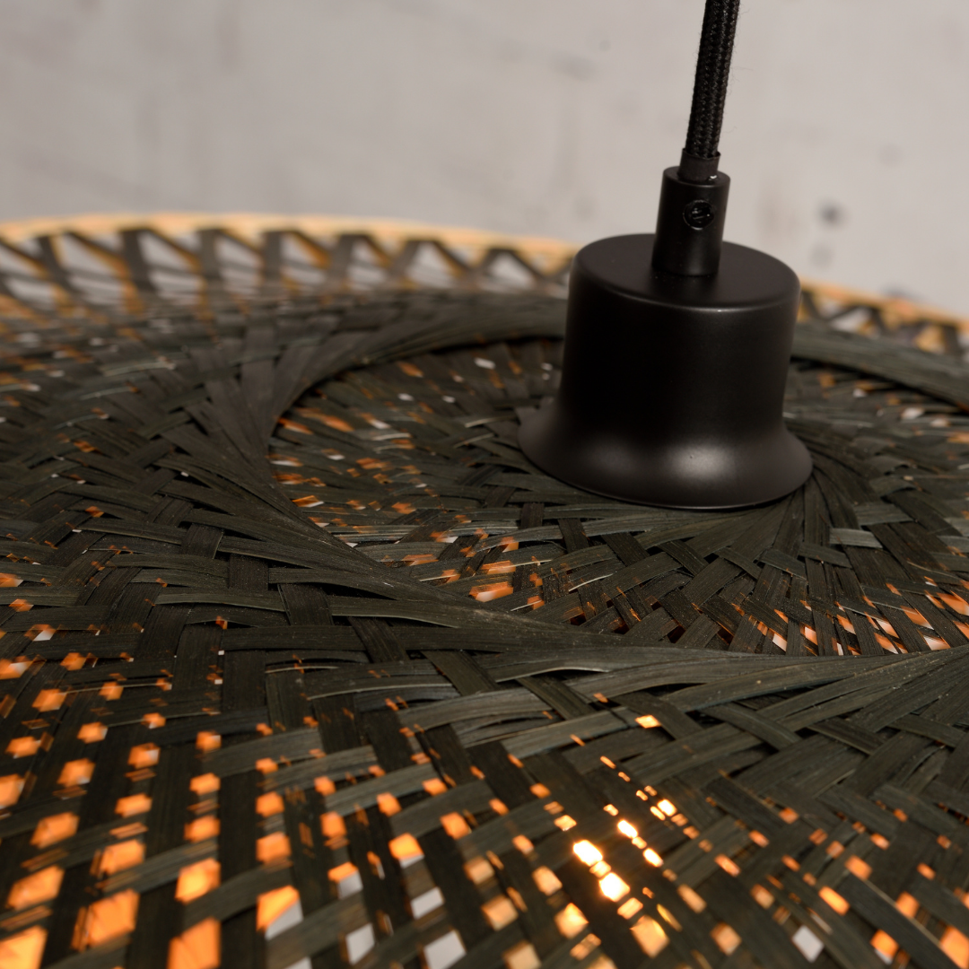 Wandlampe Kalimantan Bambus L – Bild 7