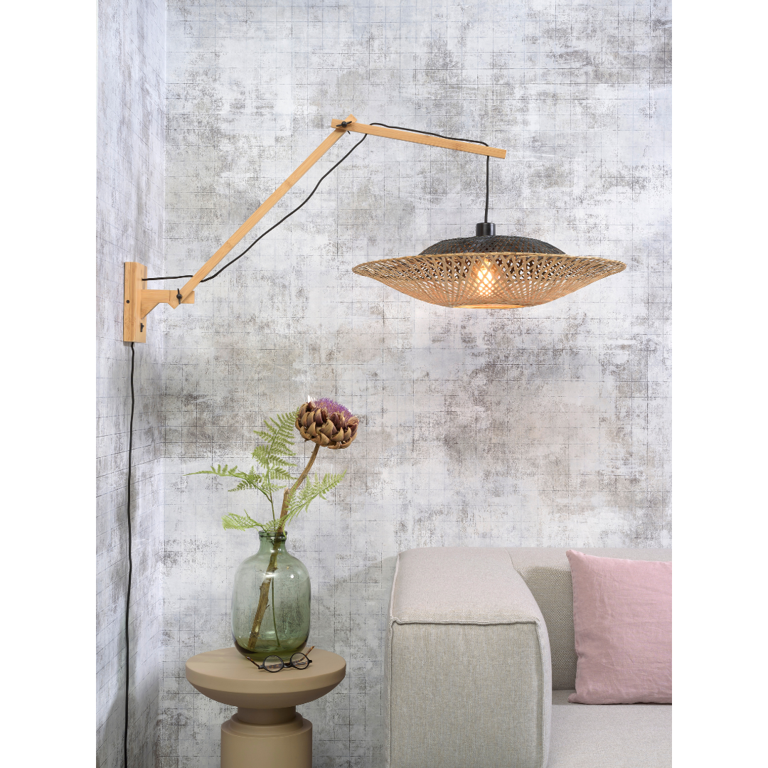 Wandlampe Kalimantan Bambus L – Bild 2