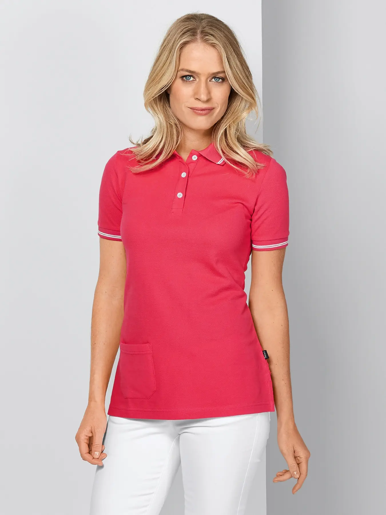 Poloshirt aus Piqué