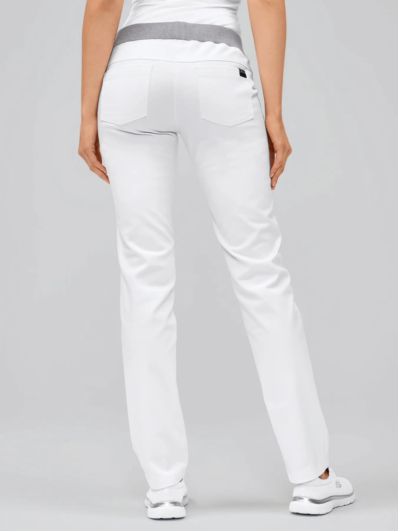 Damenhose mit Strickbund – Bild 3