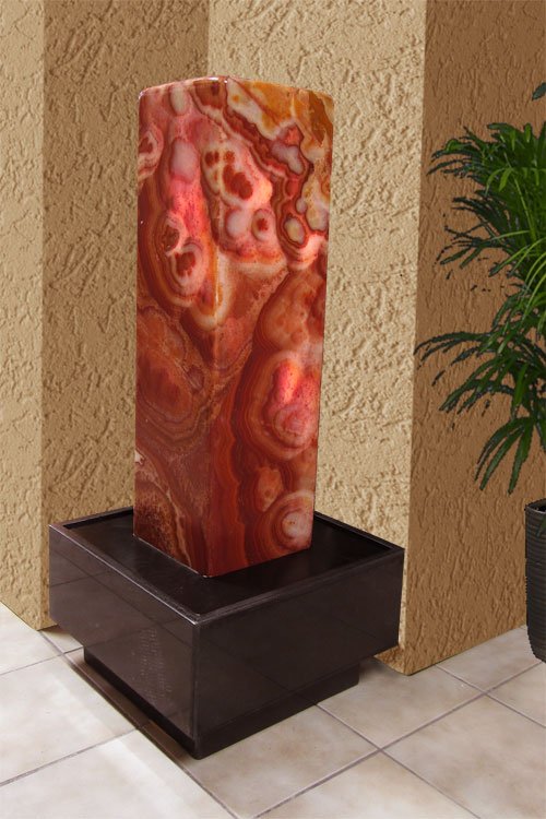 Onyx-Lichtbrunnen “Indian Summer” – Bild 5