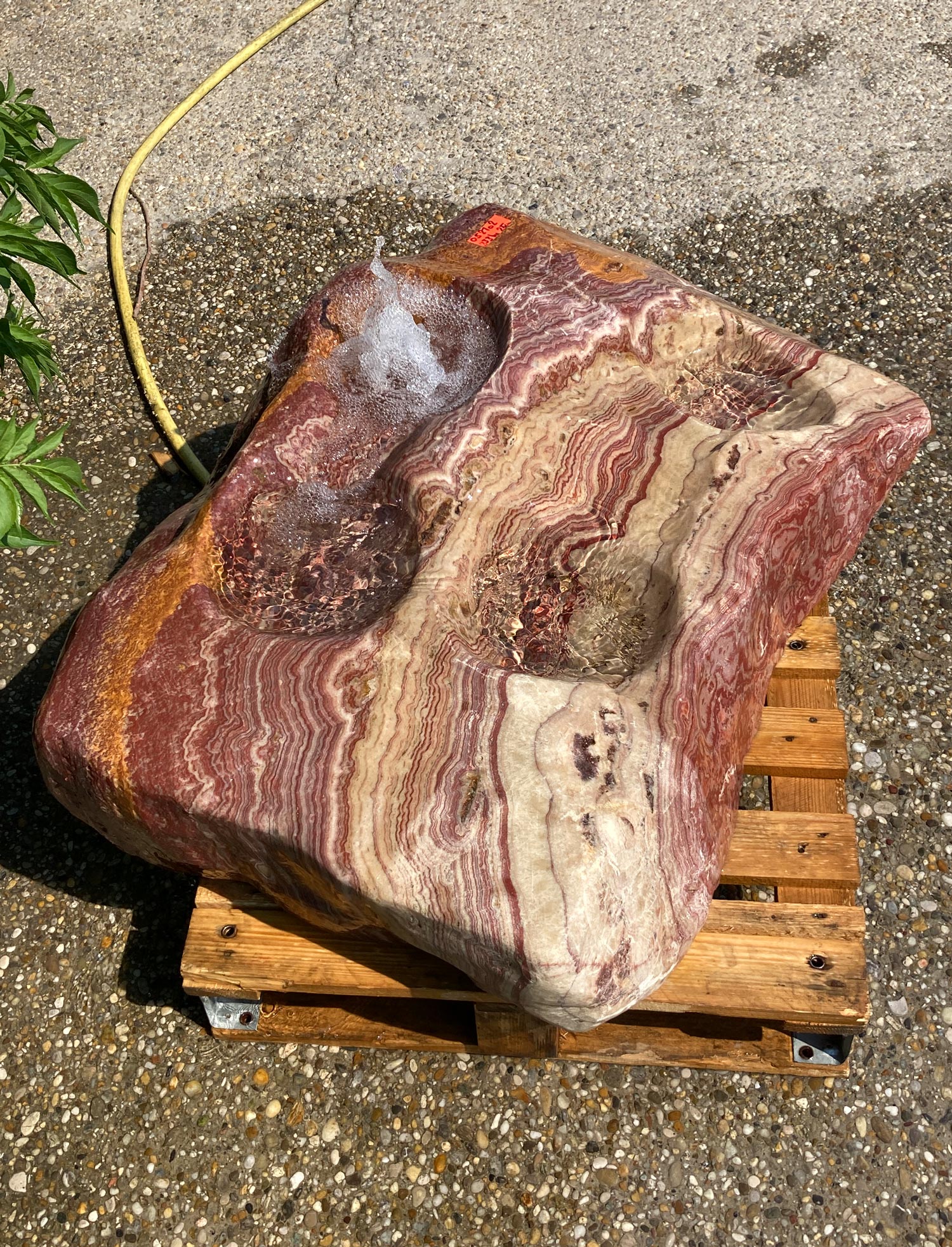 Kaskade Onyx Stripes OS2102 87x63cm – Bild 2