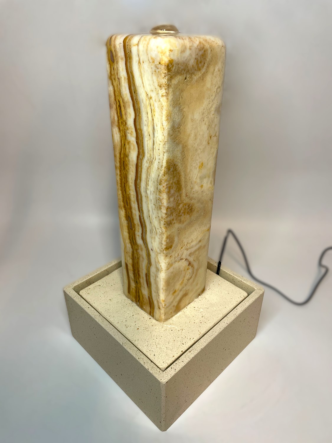 Stelenbrunnen Onyx Stripes 50cm – Bild 2