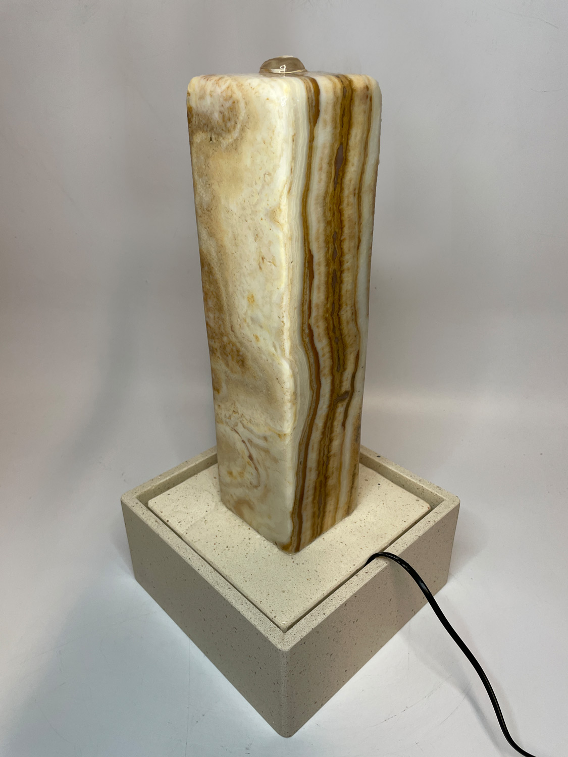 Stelenbrunnen Onyx Stripes 50cm – Bild 3