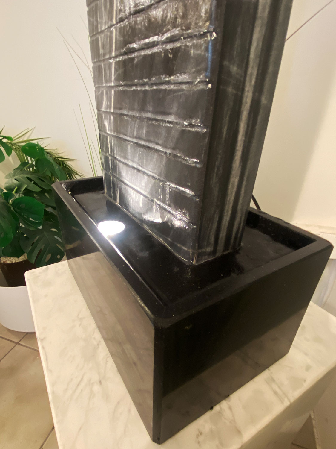 Wasserwand Black & White 64cm – Bild 5