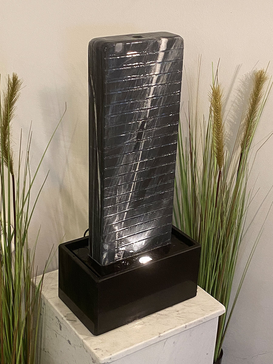 Wasserwand Black & White 64cm – Bild 2