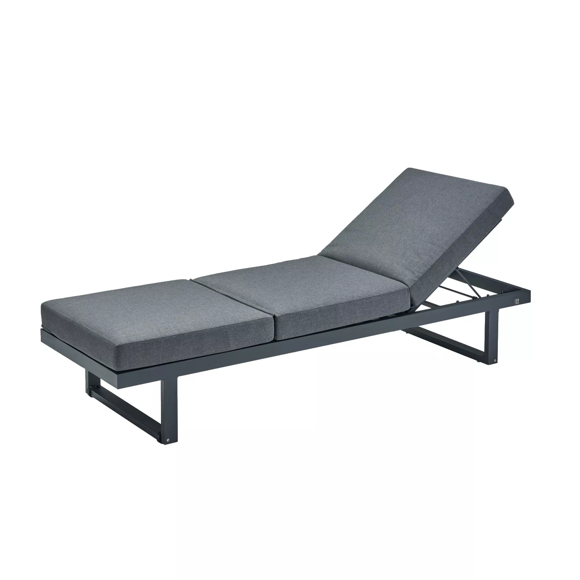 CASA DOMA Aragona Lounge-Seitenteil 3-Sitzer, Alu/Teak – Bild 5