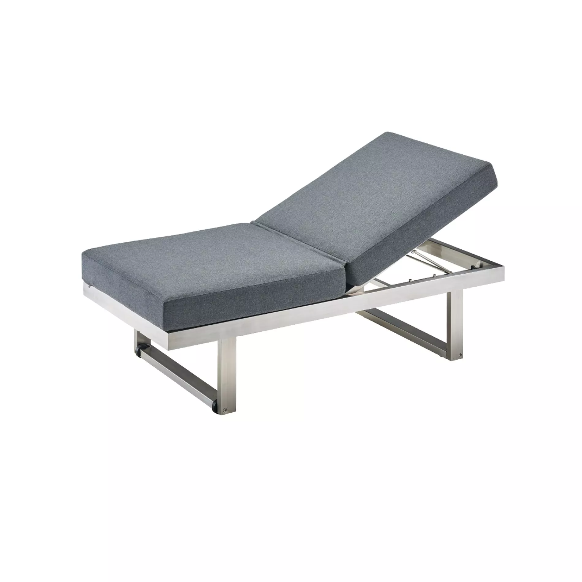 CASA DOMA Aragona Loungebank 2-Sitzer, Gestell Edelstahl – Bild 2