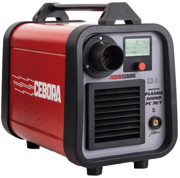 ELMAG Plasma-Inverter CEBORA Plasma Sound PC 70/T inkl. Brenner CP70C MAR/6m & Massekabel 6m