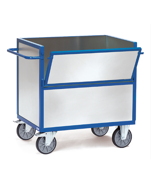 fetra® Blechkastenwagen mit 600kg Tragkraft und bis zu 1200 x 800mm Ladefläche – Bild 3