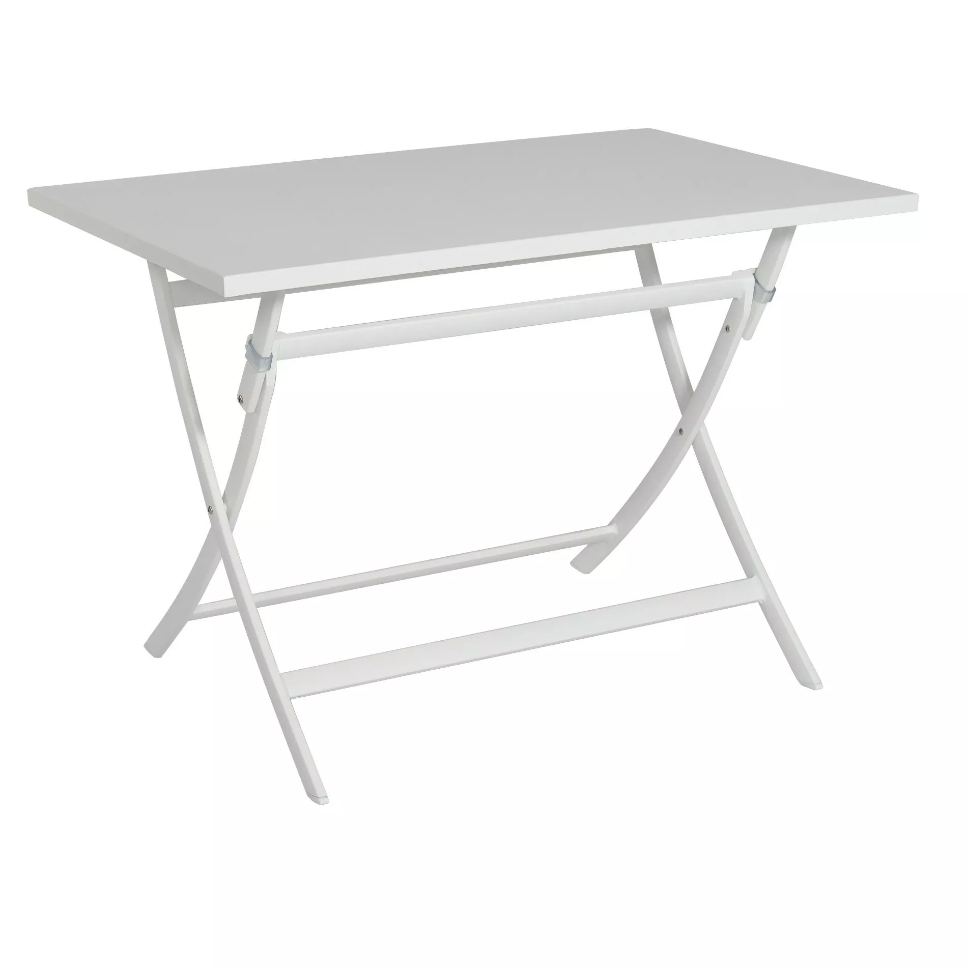 Jati&Kebon Marida Klapptisch, Aluminium weiß