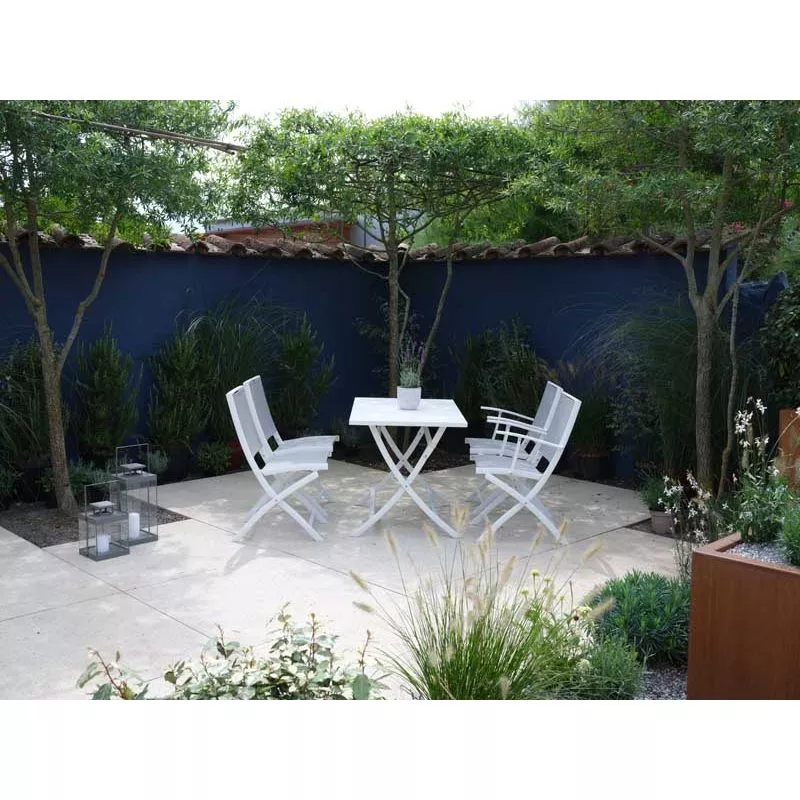 Jati&Kebon Marida Klapptisch, Aluminium weiß – Bild 6