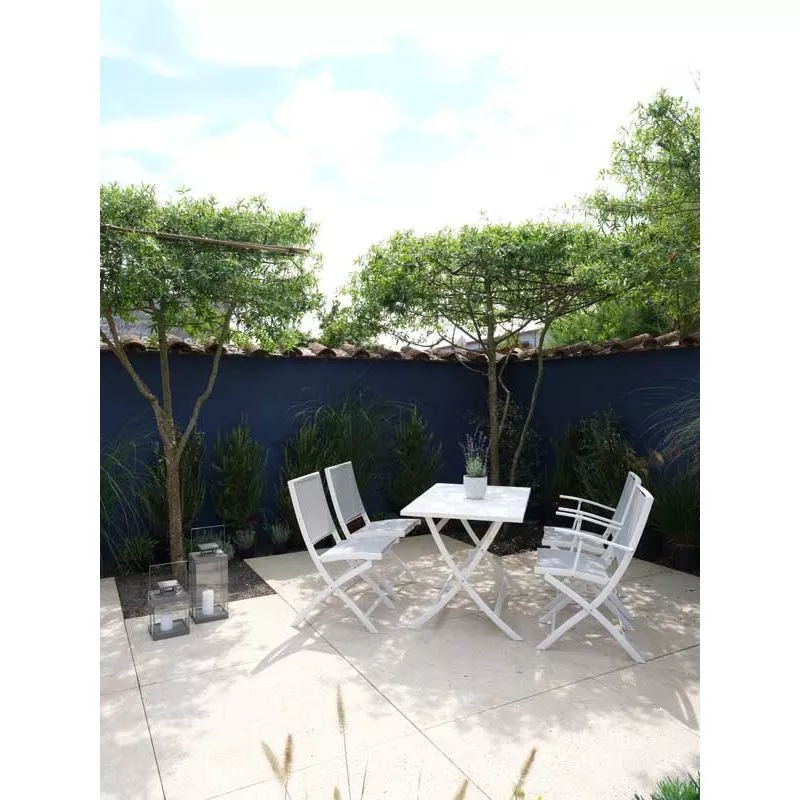 Jati&Kebon Marida Klapptisch, Aluminium weiß – Bild 7